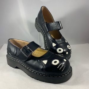T.U.K  Kitty Cat Anarchic Mary Jane Shoes